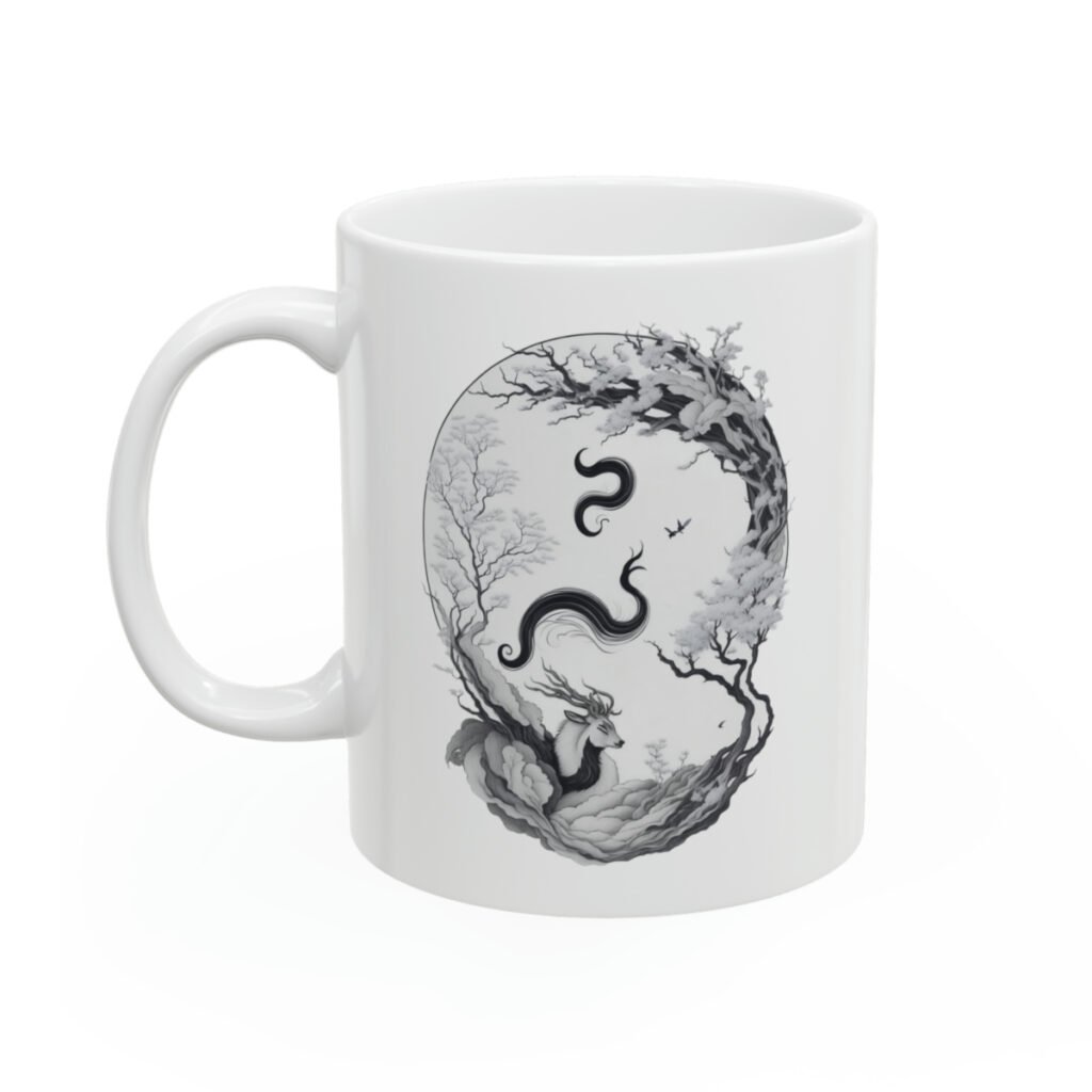 Mystical Creature Ceramic Mug 11oz